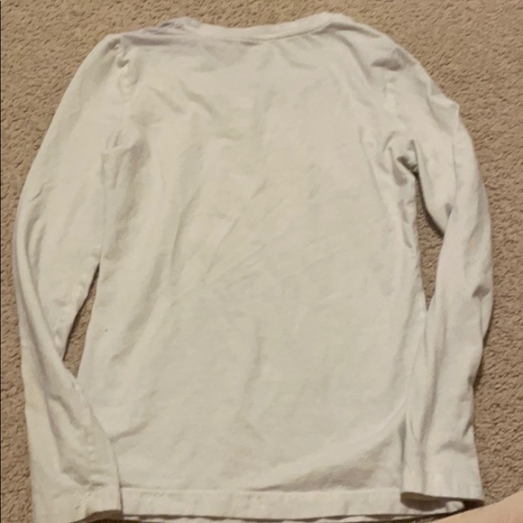 White Long Sleeve Champion Shirt - Picture 2 of 3
